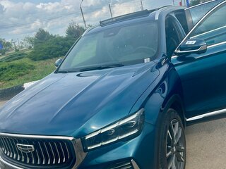 2022 Geely Monjaro (Xingyue L) I, зелёный, 2950000 рублей, вид 4