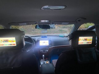 2008 Hyundai Santa Fe II, чёрный, 950000 рублей, вид 5