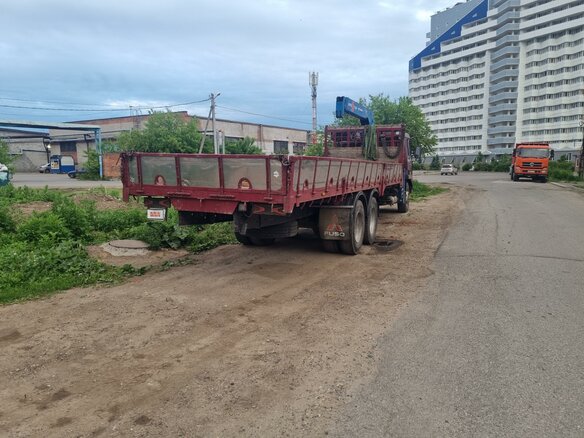 1995 Fuso (Mitsubishi) Super Great, красный, 4000000 рублей - вид 1
