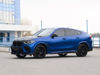 2021 BMW X6 M Competition III (F96), синий, 16990000 рублей, вид 5
