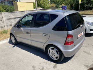 2000 Mercedes-Benz A-Класс 160 I (W168), серебристый, 450000 рублей, вид 4