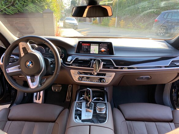 2018 BMW 7 серии 730i VI (G11/G12), синий - вид 9