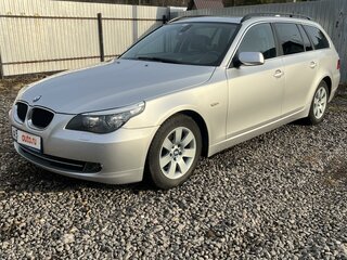 2008 BMW 5 серии 520d V (E60/E61) Рестайлинг, серый, 1350000 рублей, вид 1