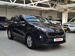 2017 Kia Sportage IV, чёрный, 1490000 рублей, вид 1