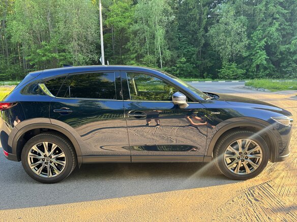 2018 Mazda CX-5 II, синий, 2800000 рублей - вид 1