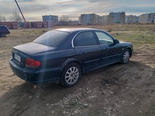 2006 Hyundai Sonata ТагАЗ IV (EF) Рестайлинг, чёрный, 300000 рублей, вид 1