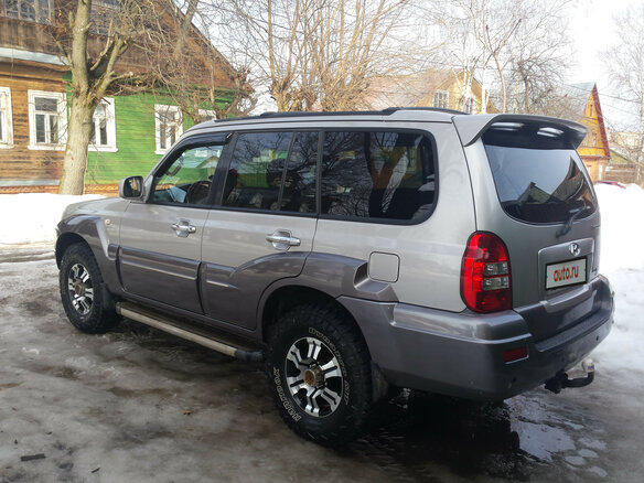 2005 Hyundai Terracan I, серебристый - вид 3