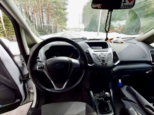 2016 Ford EcoSport II, белый, 1050000 рублей - вид 6