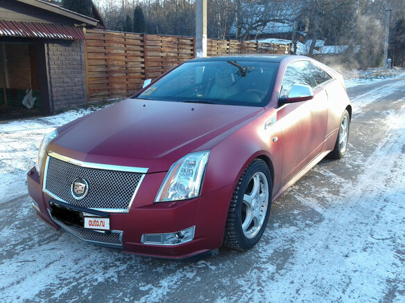 2011 Cadillac CTS II, пурпурный - вид 4