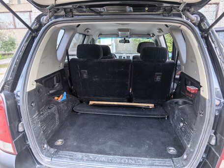 2006 SsangYong Rexton I, чёрный, 700000 рублей, вид 4