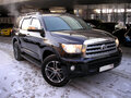2008 Toyota Sequoia II, чёрный