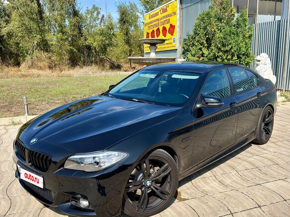 2015 BMW 5 серии 520d VI (F10/F11/F07) Рестайлинг, чёрный - вид 5