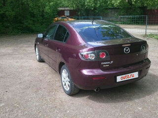 2006 Mazda 3 I (BK) Рестайлинг, фиолетовый, 630000 рублей, вид 4