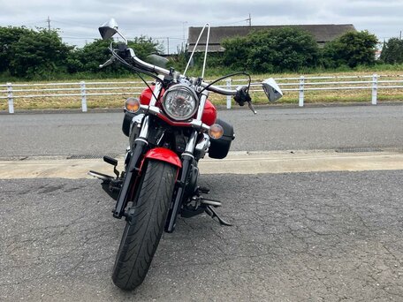 2012 Yamaha XVS950, красный, 499000 рублей, вид 3