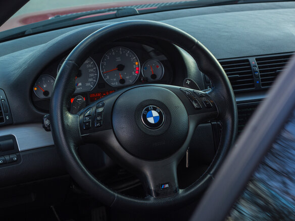 2003 BMW M3 III (E46), красный - вид 6