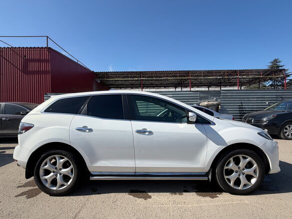 2011 Mazda CX-7 I Рестайлинг, белый, 1250000 рублей - вид 1