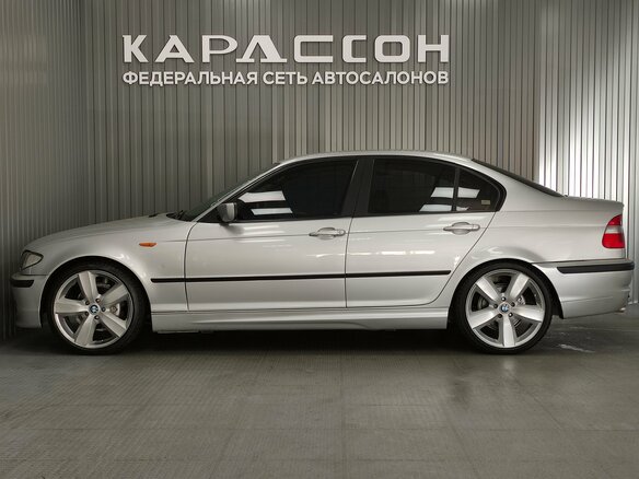 2004 BMW 3 серии 320i IV (E46) Рестайлинг, серебристый, 870000 рублей - вид 4