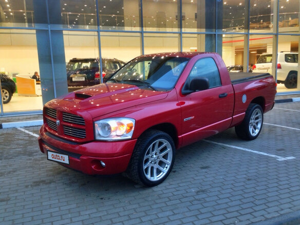 2008 Dodge RAM III (DR/DH), красный - вид 2