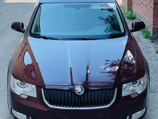 2012 Skoda Superb II, пурпурный, 1250000 рублей, вид 5