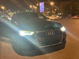 2018 Audi A3 III (8V) Рестайлинг, чёрный, 1990000 рублей, вид 4