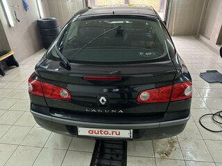 2006 Renault Laguna II Рестайлинг, чёрный, 490000 рублей, вид 2