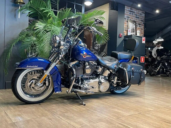 2015 Harley-Davidson Heritage, синий, 1850000 рублей - вид 10