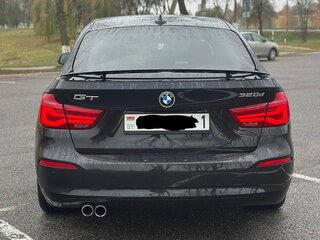 2017 BMW 3 серии Gran Turismo 320d VI (F3x) Рестайлинг, чёрный, 2400000 рублей, вид 2