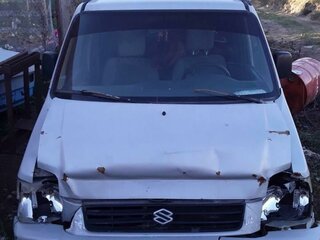 1998 Suzuki Wagon R+ I, серебристый, 350000 рублей, вид 2