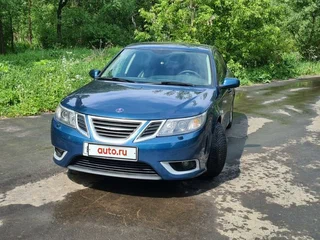 2009 Saab 9-3 II Рестайлинг, синий, 1900000 рублей, вид 1