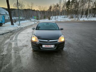 2008 Opel Astra H Рестайлинг, чёрный, 350000 рублей, вид 1