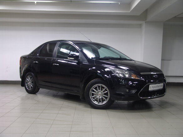 2008 Ford Focus II Рестайлинг, чёрный - вид 1
