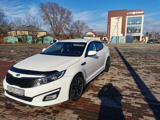 2015 Kia Optima III Рестайлинг, белый, 1510000 рублей, вид 1