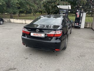 2017 Toyota Camry VII (XV50) Рестайлинг 2, чёрный, 2300000 рублей, вид 2