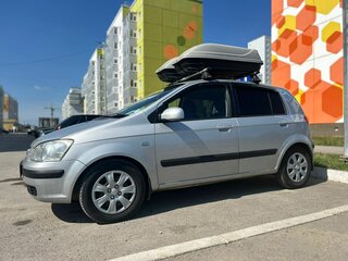 2004 Hyundai Getz I, серебристый, 520000 рублей, вид 2