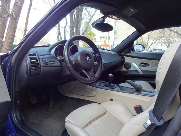 2007 BMW Z4 M, синий - вид 6