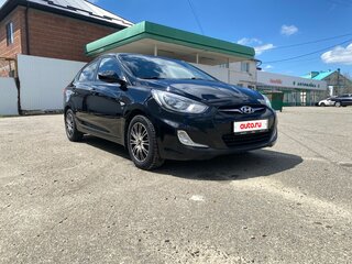 2014 Hyundai Solaris I, чёрный, 940000 рублей, вид 2