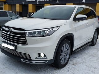 2014 Toyota Highlander III (XU50), белый, 2990000 рублей, вид 2