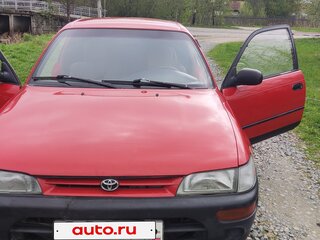 1993 Toyota Corolla VII (E100), красный, 200000 рублей, вид 3