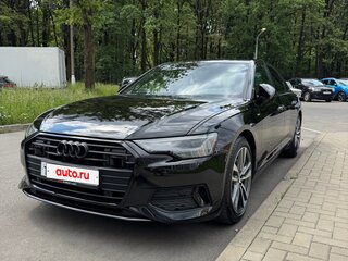 2021 Audi A6 40 TDI V (C8), чёрный, 5300000 рублей, вид 1