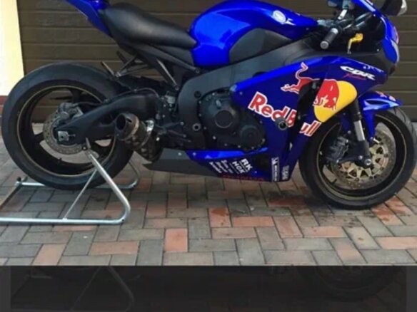 2008 Honda CBR 1000 RR/RA Fireblade, синий, 800000 рублей - вид 3