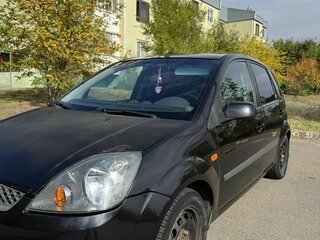 2008 Ford Fiesta Mk5, чёрный, 385000 рублей, вид 1