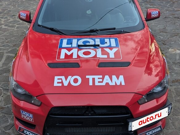 2008 Mitsubishi Lancer Evolution X, красный - вид 5