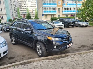 2011 Kia Sorento II, чёрный, 1350000 рублей, вид 3