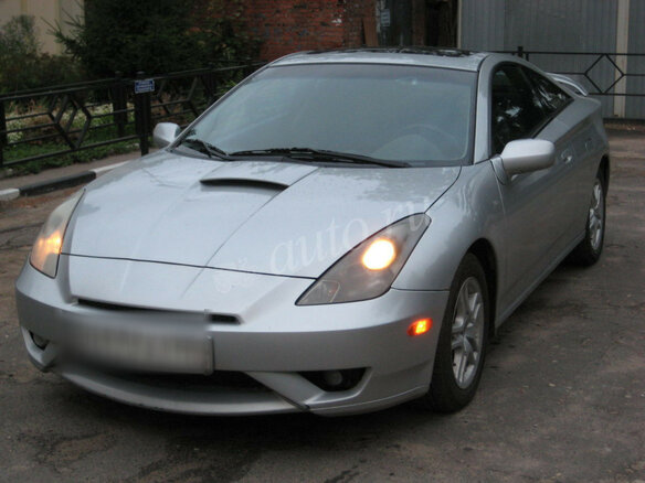 2005 Toyota Celica VII (T230) Рестайлинг, серебристый