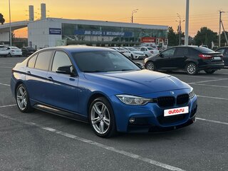 2017 BMW 3 серии 320i xDrive VI (F3x) Рестайлинг, синий, 2290000 рублей, вид 3