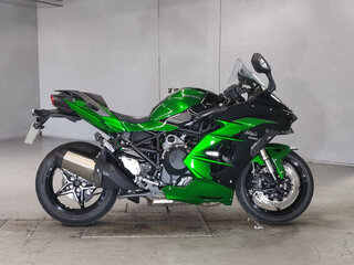 2018 Kawasaki Ninja H2 SX, зелёный, 1600000 рублей, вид 1