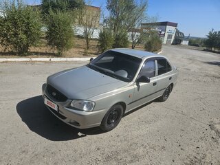 2008 Hyundai Accent ТагАЗ II, бежевый, 610000 рублей, вид 2