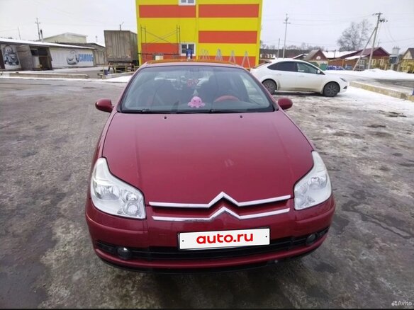 2006 Citroen C5 I Рестайлинг, красный, 300000 рублей
