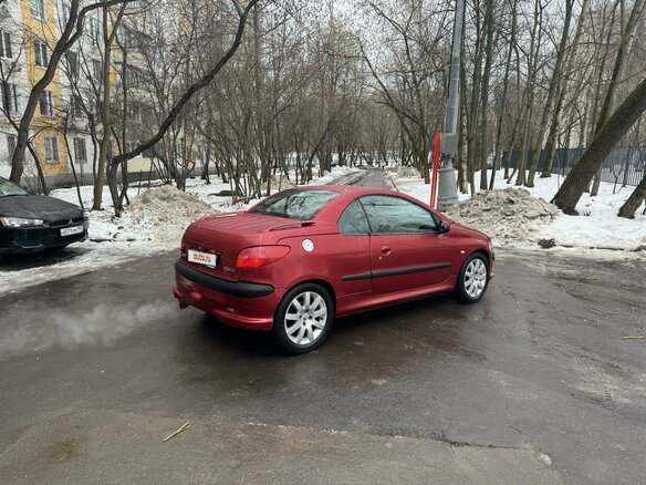 2003 Peugeot 206, красный - вид 5