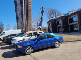 1988 Mercedes-Benz 190 (W201), синий, 340000 рублей, вид 1